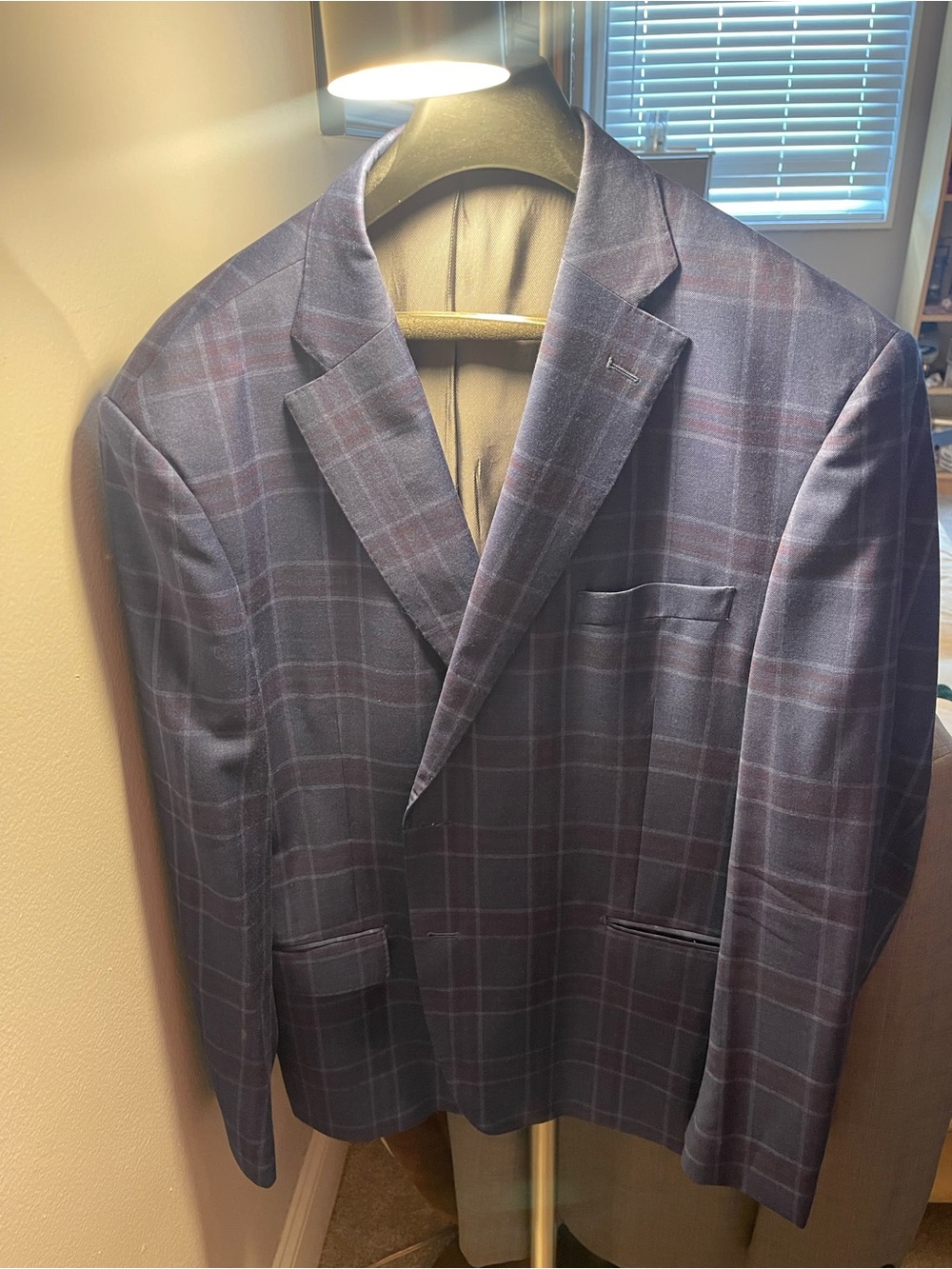 MEN’S - VIHAN - TIGLIO LUXE- 100% PURE WOOL -SPORT COAT - 50R